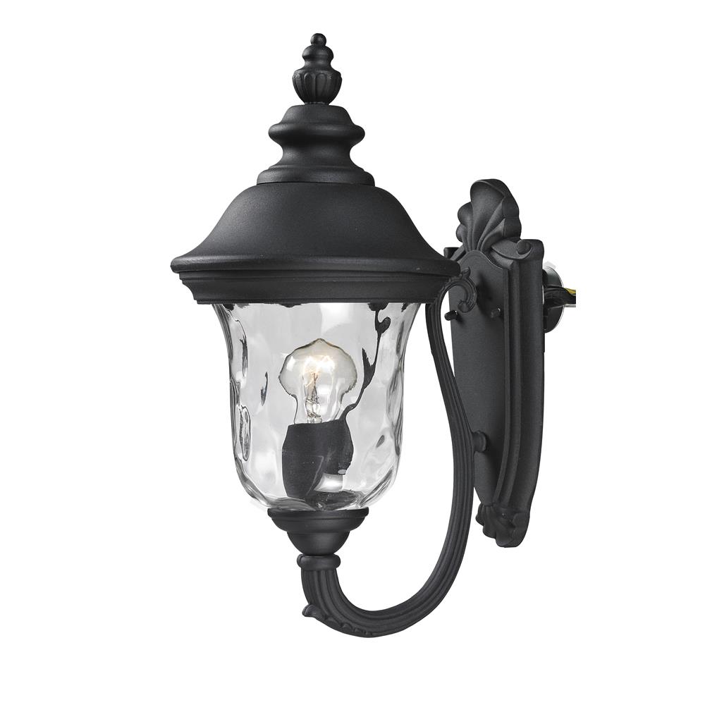Z-Lite 533S-BK Armstrong Outdoor Wall Light in Black